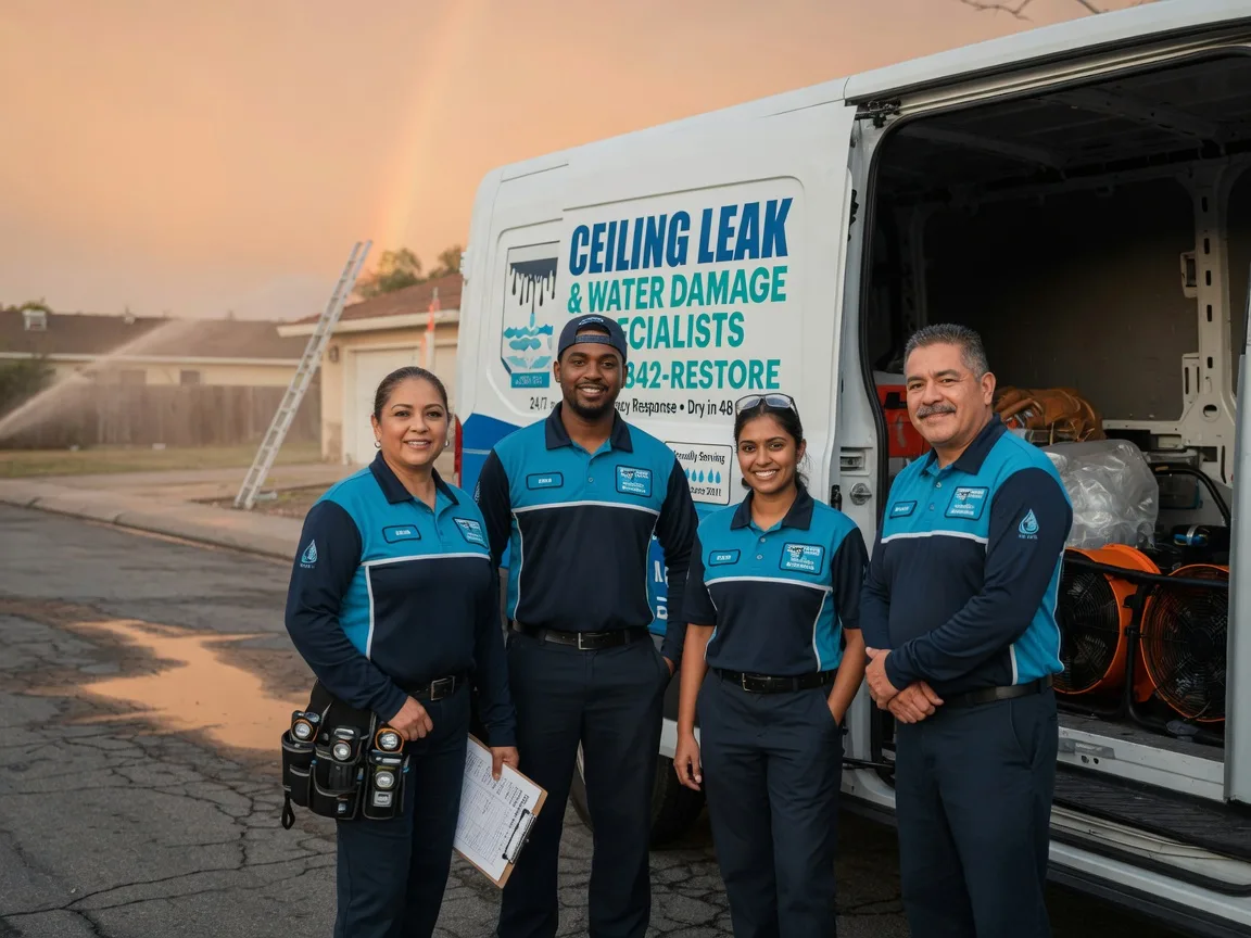 Ceiling Leak Cleanup company in Shock, WV