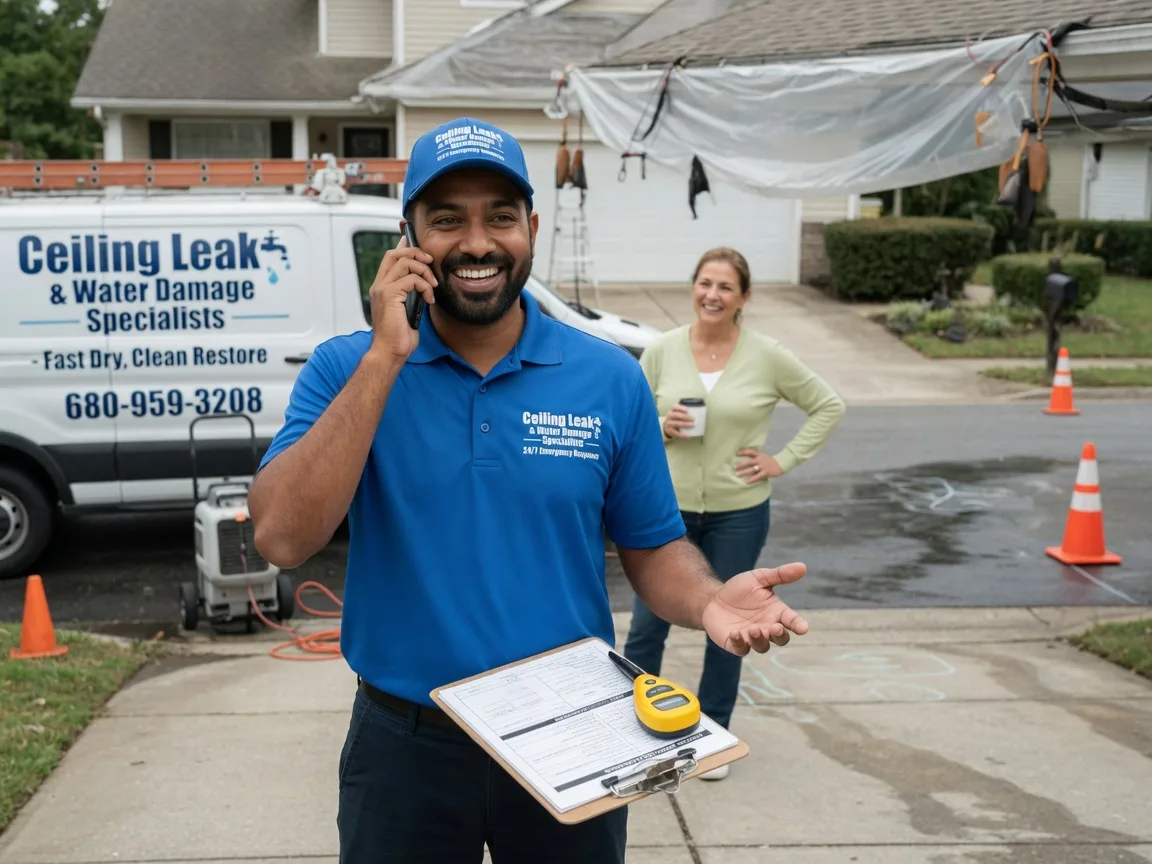 Ceiling Leak Cleanup Shock, WV FAQs